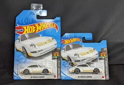 Buy Hot Wheels Pair Of '96 Porsche Carrera Models. White. 2021 Hw Dream Garage. 1/5. • 5.99£