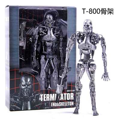 Buy Hot Selling NECA Terminator T800 Skeleton Future Warrior T1000 Robot Model Box • 22.78£