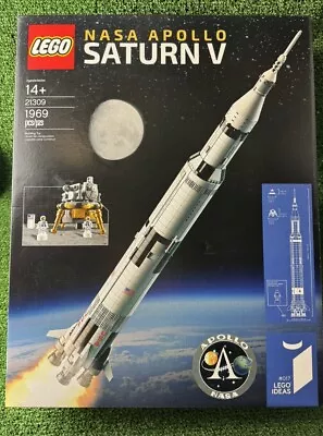Buy LEGO Ideas: NASA Apollo Saturn 21309 - New Sealed See Photos ! • 100£