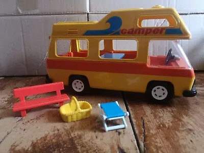 Buy Playmobil Famobil 1977 Camper Van Motor Home & Extras Accessories 3148 Toy • 9.99£