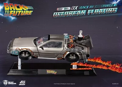 Buy Beast Kingdom Egg Attack Floating Back To The Future II Delorean Deluxe Version • 453.83£