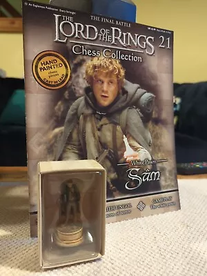 Buy Lord Of The Rings Chess Collection 21 Sam Eaglemoss Figurine & Magazine • 6.49£