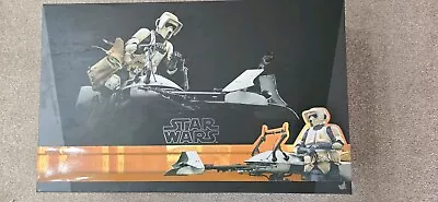 Buy Hot Toys Star Wars The Mandalorian Speeder Bike + Trooper 1/6 Scale Figure... • 325£
