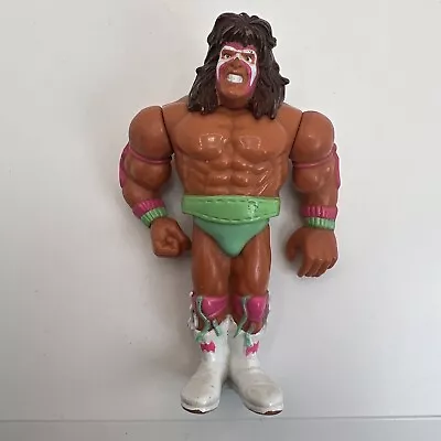 Buy WWE 1990 Titan Sports The Ultimate Warrior Wrestling Action Man Figure Hasbro  • 9.99£
