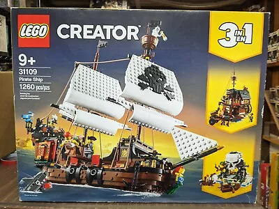Buy Lego Creator 3in1 Pirate Ship 31109 Building Set 1264 Pcs Gift Set Playset • 155.15£