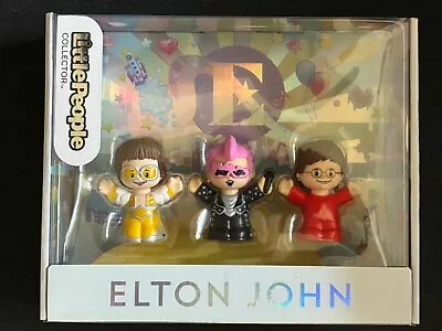 Buy Fisher Price Little People Collector Elton John Figure Set (NEW + SEALED) • 32.99£