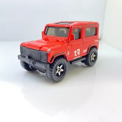 Buy Hot Wheels Land Rover Defender 90 Swb Red 2019 Malaysia Mattel 1:64 S • 3.99£
