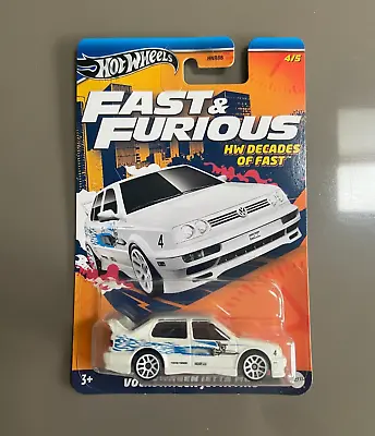 Buy HOT WHEELS Fast And Furious Volkswagen Jetta Mk3 Decades Of Fast 1:64 • 9.95£