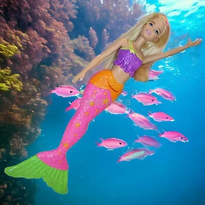 Buy 2019 Barbie Ggg58 Travel Mermaid / Mattel • 23.16£