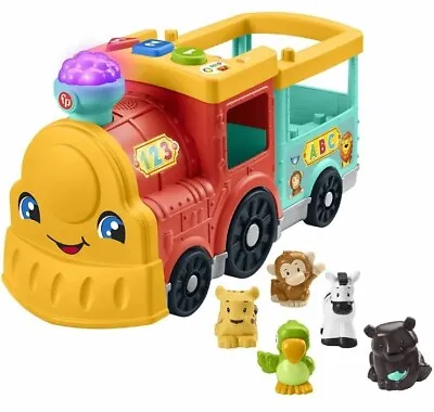 Buy Fisher-Price Little People Big ABC Animal Train - Educational Toy For Kids -NEW! • 34.99£
