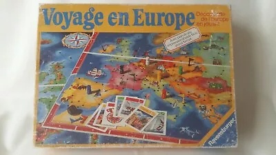 Buy Voyage En Europe Board Game Ravensburger Vintage Rare • 9.99£