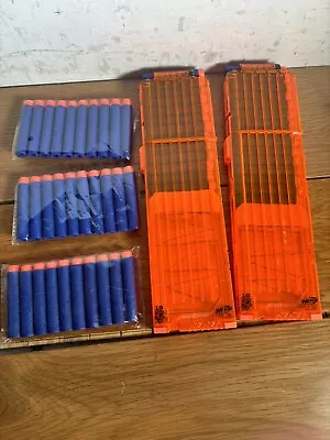 Buy 2x NERF 18 Dart Orange Magazine Clip Stick Mag For  Foam Dart Blaster 30 Darts • 11.99£