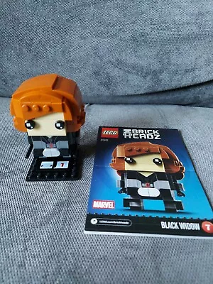 Buy Lego Marvel Brickheadz Black Widow 41591 Instructions No Box  • 20£