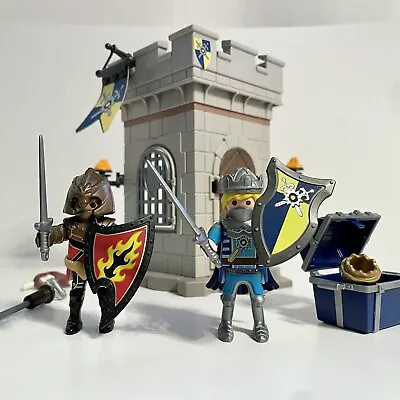 Buy Playmobil 70499 Novelmore Knights Fortress Starter Set - Used - Not Complete • 12.99£