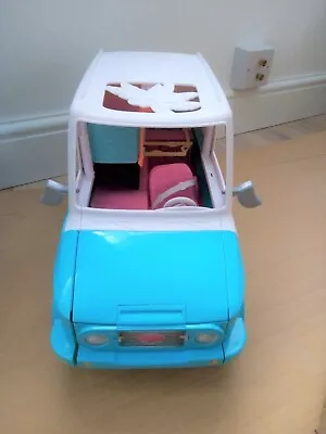 Buy Barbie Ultimate Puppy Mobile Transforming Car Van Camper Van Pet Playset DLY33 • 25.99£