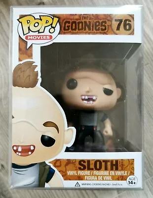 Buy SLOTH GOONIES #76 Funko Pop Movies! VAULTED RARE GRAIL NEW MINT + PROTECTOR • 145£