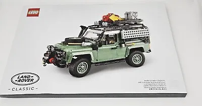 Buy LEGO 10317 Land Rover Classic Defender 90 INSTRUCTIONS ONLY NEW (45) • 14.99£
