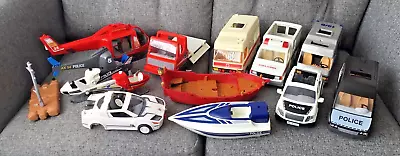 Buy Playmobil  POLICE VEHICLES / AMBULANCES / HELICOPTER / BOAT / RAFT  Spares / Rep • 9.50£