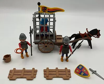 Buy Playmobil 3674 Vintage Knights With Prison Cart, Complete & Excellent Condition. • 20£