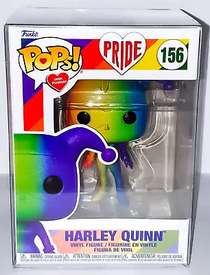 Buy DC Pride Harley Quinn Funko Pop Vinyl 156 + Pop Protector Christmas • 49.99£