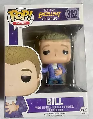 Buy Bill Funko Pop! #382 Bill And Teds Excellent Adventure Hard Stack Good Condition • 50.99£