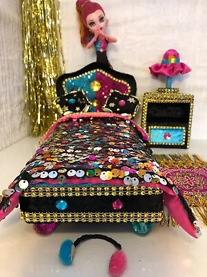 Buy Pinkrosemh Bed Furniture Barbie Monster High Blythe Dolls Gigi Grant • 46.31£