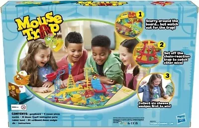 Buy Hasbro Gaming Mouse Trap Board Game For Kids Ages 6 And Up, Classic Kids Game Fo • 25.99£