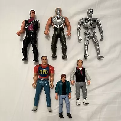 Buy Arnold Schwarzenegger Terminator And Last Action Hero Toy Figures Bundle 1990s • 12.95£