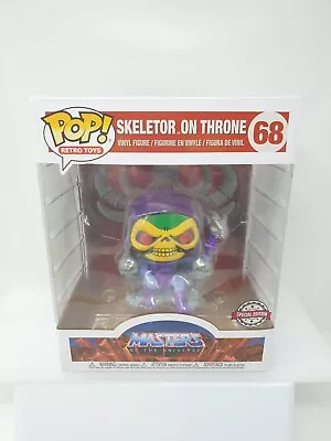 Buy Skeletor On Throne 68 Masters Of The Universe Retro Toys TV Funko Pop Vinyl • 21.99£