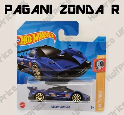 Buy Hot Wheels Pagani Zonda R 2023 Blue Hot Wheels Turbo 1.64 Diecast Cars • 3.49£
