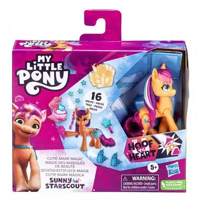 Buy My Little Pony Sunny Starscout Cutie Mark Magic Pony Figure • 11.21£