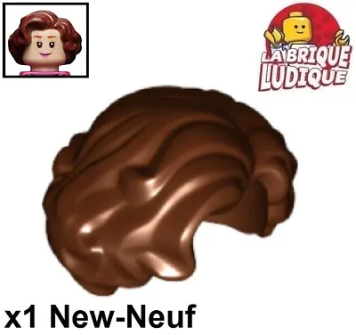 Buy Lego 1x Minifig Hair Hairstyle Hair Short Shorts Brown/Reddish Brown 11256 New • 2.76£