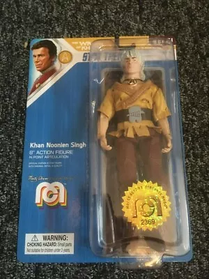 Buy Khan Noonien Singh - Mego 8  Action Figure - Star Trek Wrath Of Khan • 20£