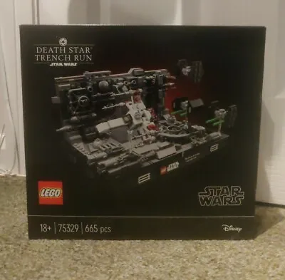 Buy LEGO Star Wars Death Star Trench Run Diorama 75329 - Brand New & Sealed • 64.99£