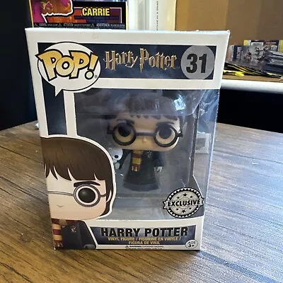 Buy Funko POP! Harry Potter With Hedwig #31 Vinyl Figure Exclusive Vaulted • 14.99£