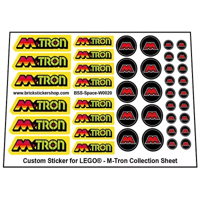 Buy Custom Sticker - M-Tron Collection Sheet • 6.22£