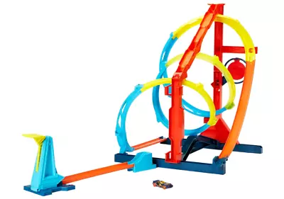Buy Hot Wheels Track Builder Unlimited Corkscrew Twist Kit Box Damage Only See Pic • 23.57£