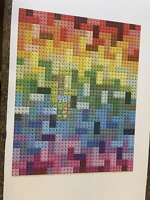 Buy Lego “Rainbow Bricks” Puzzle. 1000 Piece. Done Once, Complete. • 9.50£