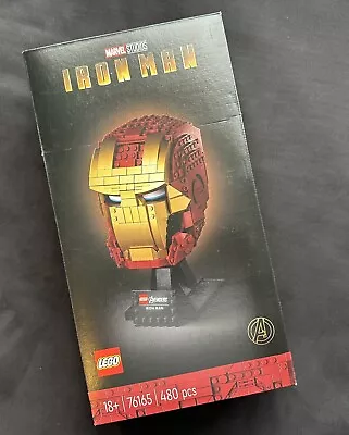 Buy LEGO Marvel Super Heroes: Iron Man Helmet (76165) NEW/SEALED Slight Box Damage • 120£