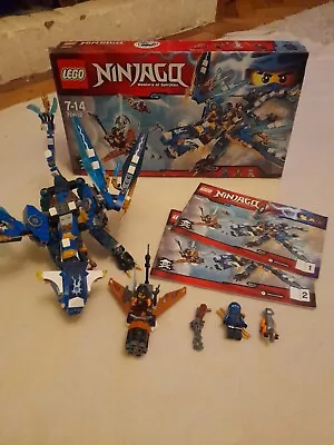 Buy Lego NINJAGO Jay's Elemental Dragon Set 70602.  Used • 17.50£