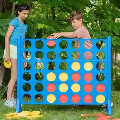 Buy Hasbro Giant Connect 4 Set Outdoor Game • 104.99£