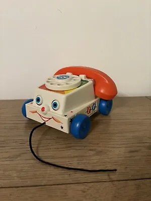 Buy Fisher Price Toy Story Chatter Phone Pull Along Toy Vintage 2005 Moving Eyes • 6.95£