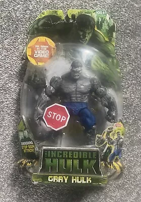 Buy The Incredible Hulk Grey Action Figure 2008 Hasbro New 6” • 25£