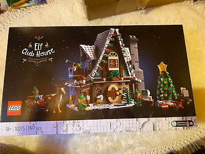 Buy LEGO Elf Club House Christmas Set 10275 Brand New & Sealed • 95£