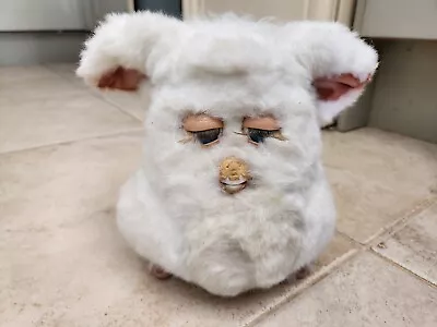 Buy Original Vintage Funky Furby Year 2005  Marshmallow White *working*read* • 65.99£
