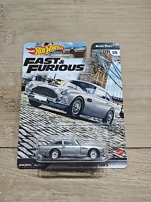 Buy Hot Wheels Car Culture Aston Martin DB5 Fast & Furious Euro Fast 1/5 Real Riders • 7.95£