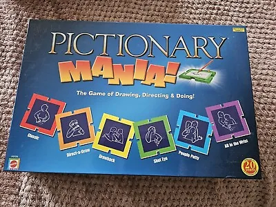 Buy Pictionary Mania Board Game New Sealed Contents Unused • 12£