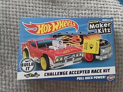Buy Hot Wheels Motor Maker Kitz - 2 Car Challenge Accepted Race Kit Pull Back Power  • 7.99£