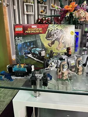Buy Lego Marvel Super Heroes Black Panther Rhino Face-Off By The Mine Set 76099 • 0.99£