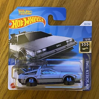Buy New Hot Wheels Back To The Future ‘Time Machine’ Diecast Model Car • 10£